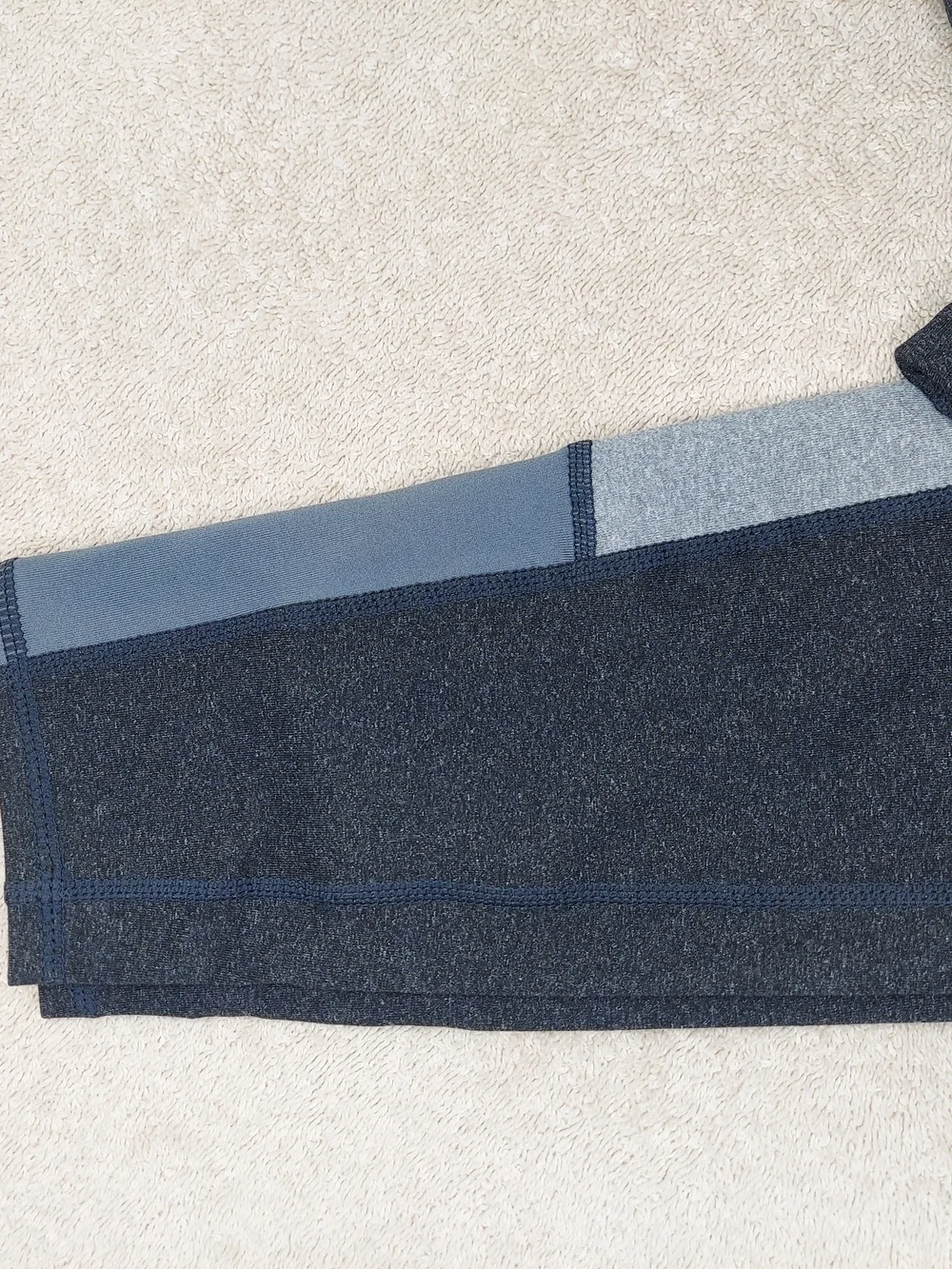 Eddie Bauer Kids' Two Toned Gray Activewear Trail Leggings Girls Size XL Sporty